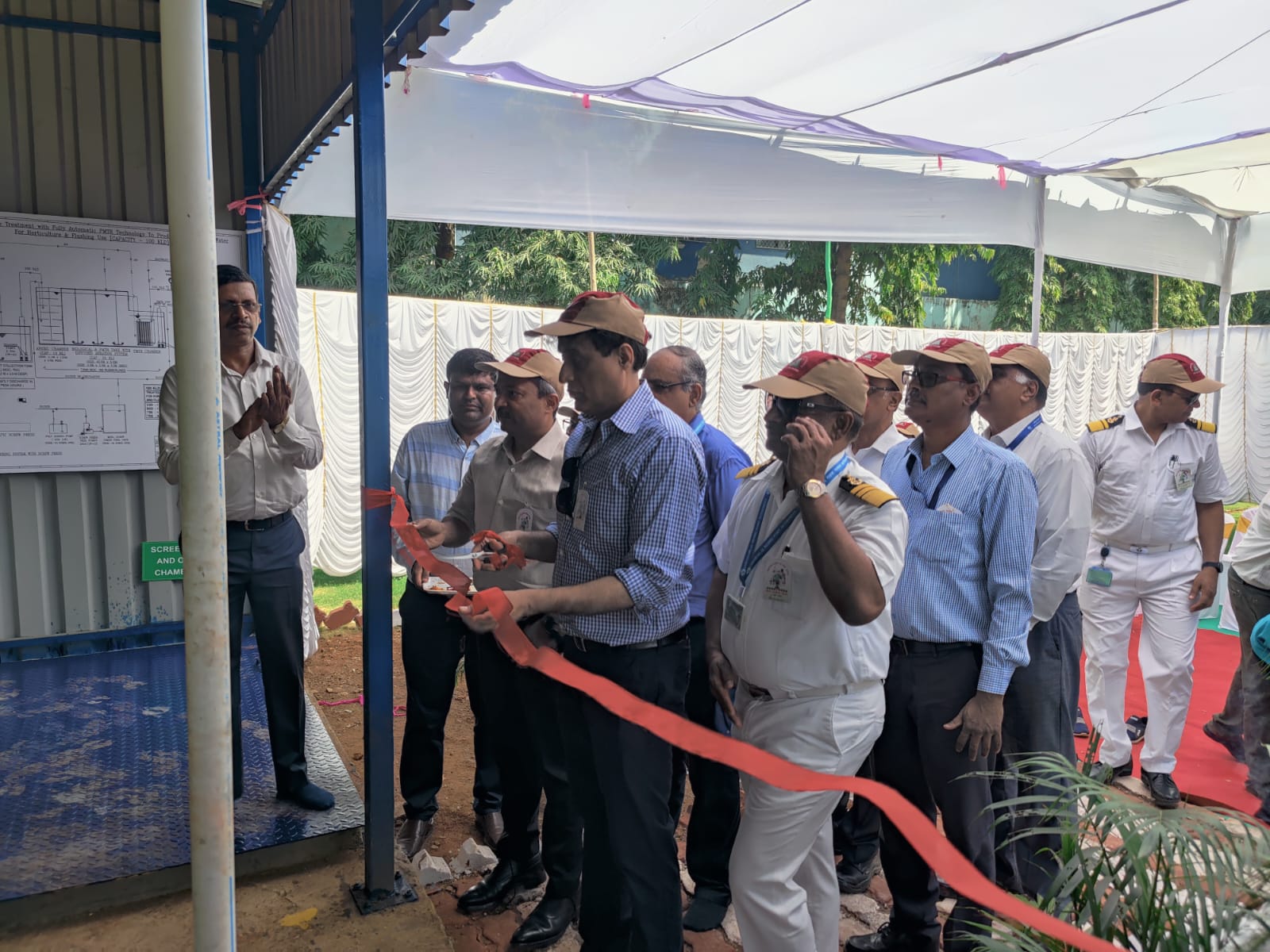 We are thrilled to announce the grand inauguration of the state-of-the-art 100 KLD Sewerage Treatment Plant at Jawaharlal Nehru Port Trust, Mumbai on the World Environment Day.