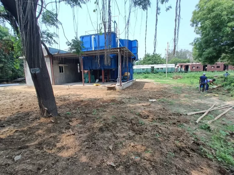 EMU Car Shed Ghaziabad ETP -- STP -- PMTR Technology Based ETP Plant -- Pi-Lo Shudh Pani Seva Foundation