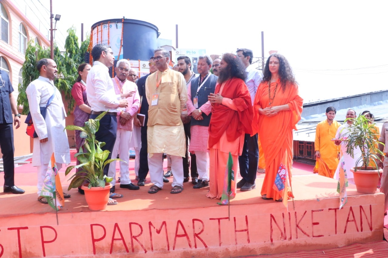 Pi-Lo Inaugurates Portable Sewage Treatment Plant at Parmarth Ashram to Help Clean Ganga