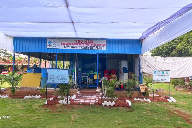 You are currently viewing Inauguration OF PMTR Based 100 KLD Sewage Treatment Plant at JNPT, Mumbai